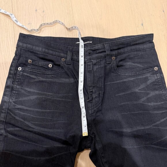 SAINT LAURENT D21 SLIM FIT MEDIUM WAIST MEN'S JEANS 32 D21 W/SL-MW - Picture 4 of 16